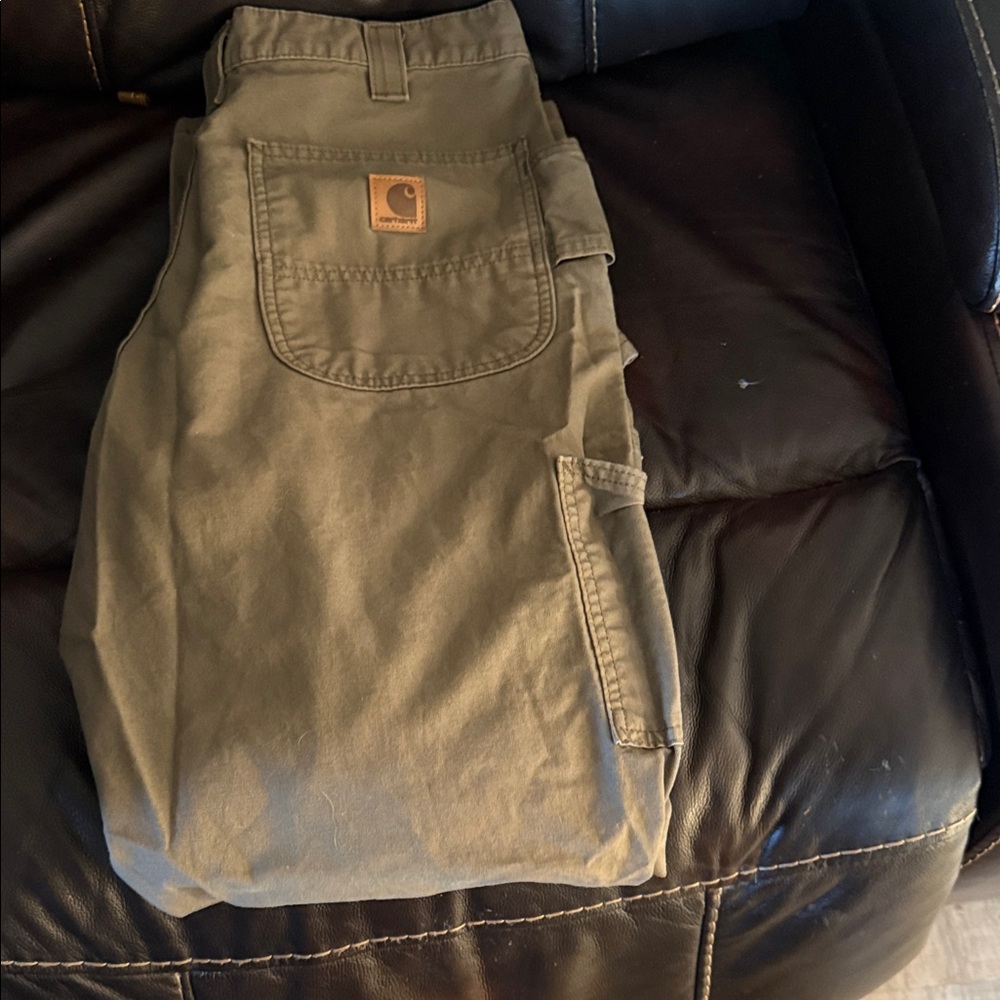 Carhartt Men's Green Cargo Pants